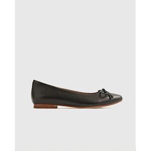 Quince Black Ballet Flats